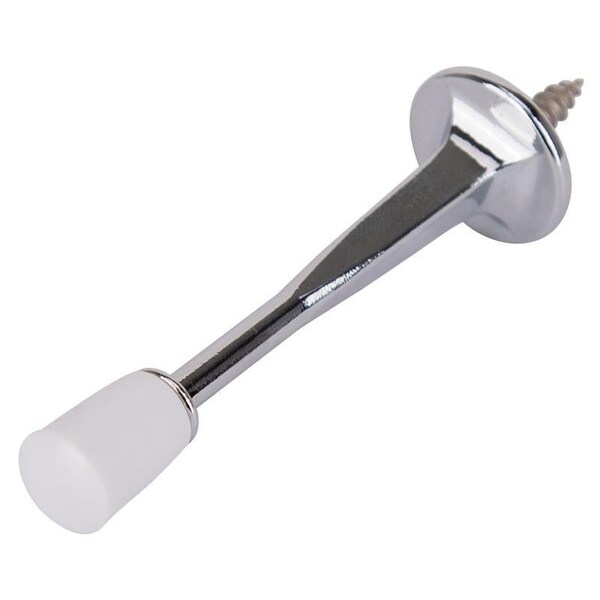 Prosource HeavyDuty Rigid Door Stop, 31/8 in Dia Base, 31/8 in